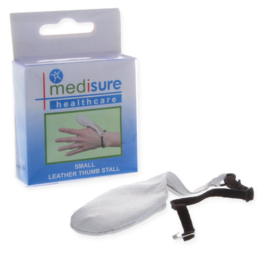 Leather Thumb Stall Small Medisure