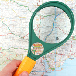 Magnifying Glass Orange/Green 90Mm