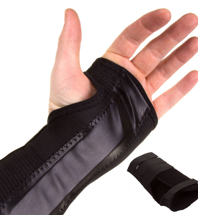 Left Handed Wrist Brace Splinted Medium Medisure