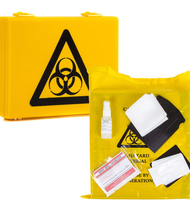 Yellow Biohazard Disposal Kit 1 Application