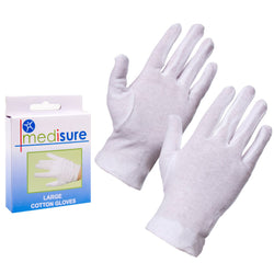 Cotton Gloves Large Medisure