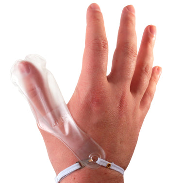 Large Elasticated Plastic Thumb Stall Dressing Cover