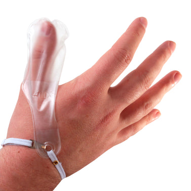 Extra Large Elasticated Plastic Thumb Stall Dressing Cover