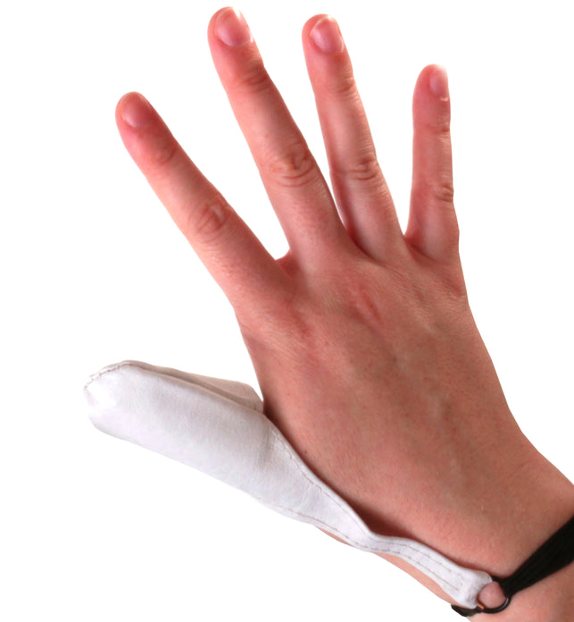 Medium Elasticated Leather Thumb Stall Dressing Cover