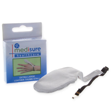 Leather Thumb Stall Extra Large Medisure