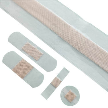 21 Sterile Transparent Plasters Dot, Strip & Cut-To-Size