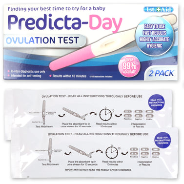 2Pc Ovulation Test Kit Predicta-Day