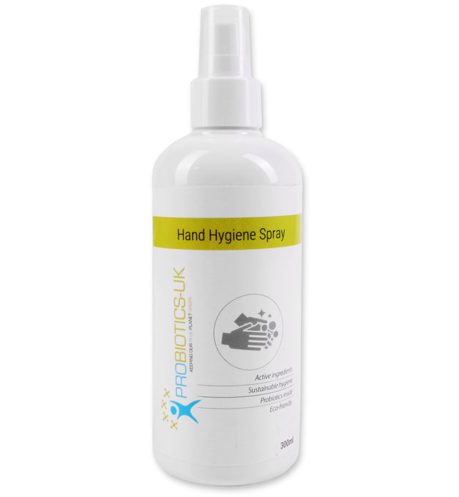 300ml Probiotic Hand Hygiene Spray With Aloe Vera Oil